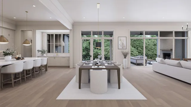 a close view of closet