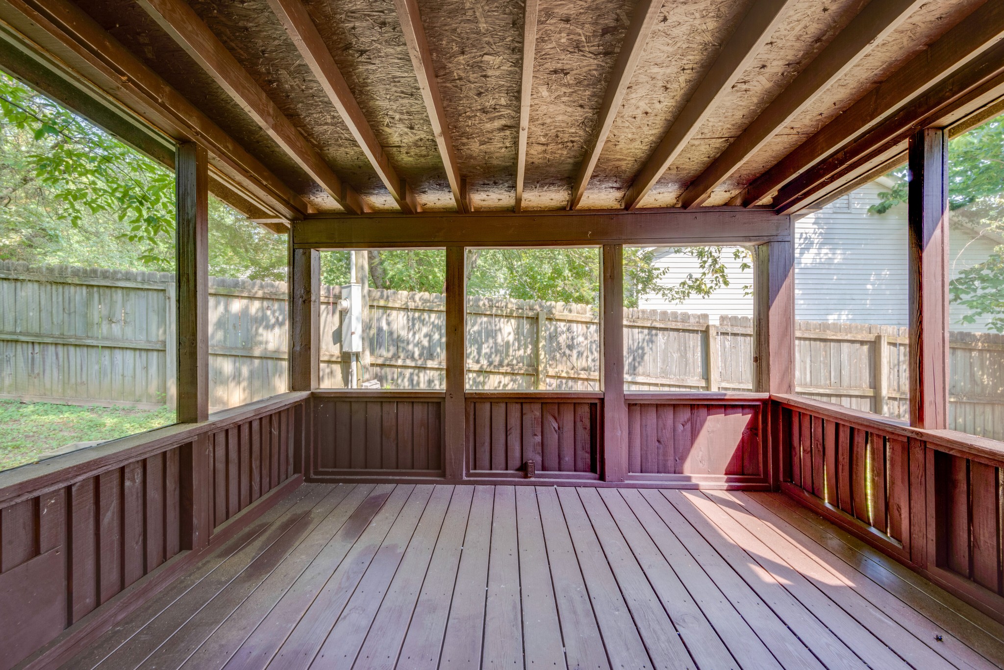 211 Hillcrest Road Kingston Springs, TN 37082 - Photo 25 of 28 a view of a porch with wooden floor