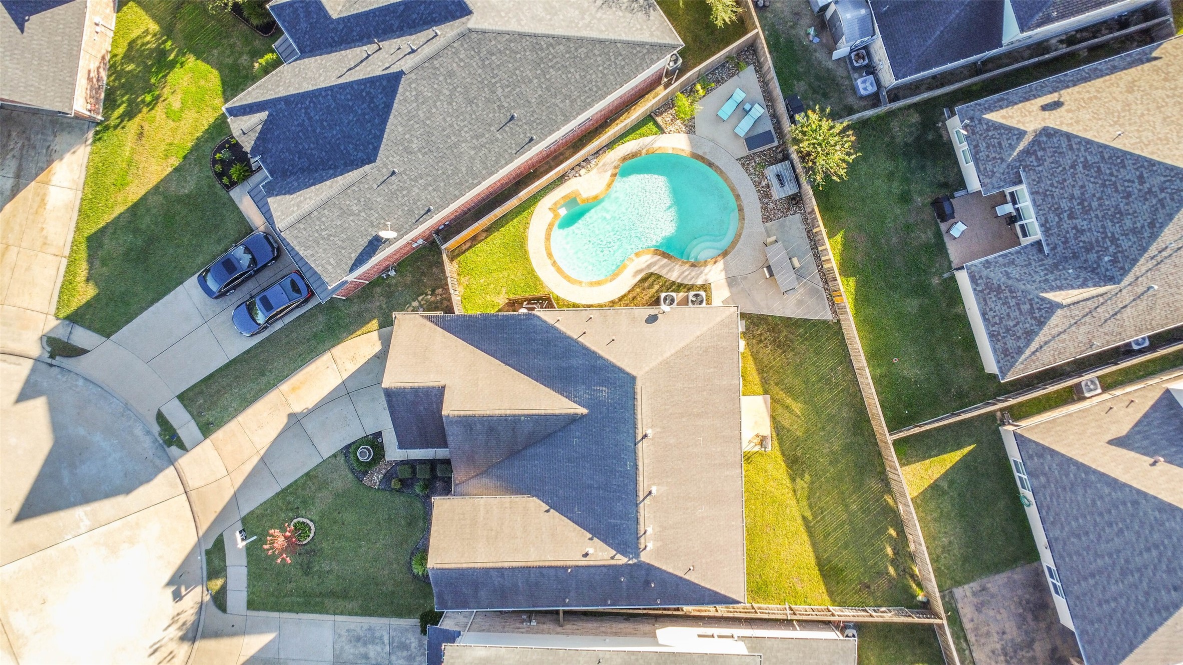 19022 Greenleaf Ridge Court Cypress, TX 77429 - Photo 46 of 47 an aerial view of a house