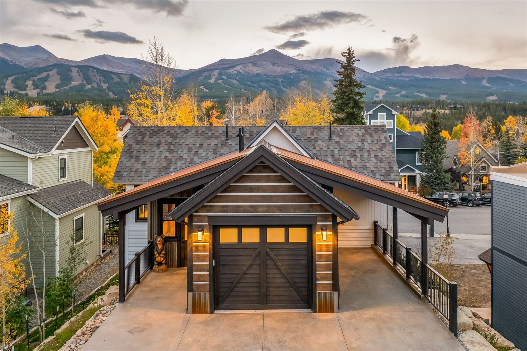 224 South Ridge Street Breckenridge, CO 80424 - Photo 3 of 45 a view of a house with a balcony