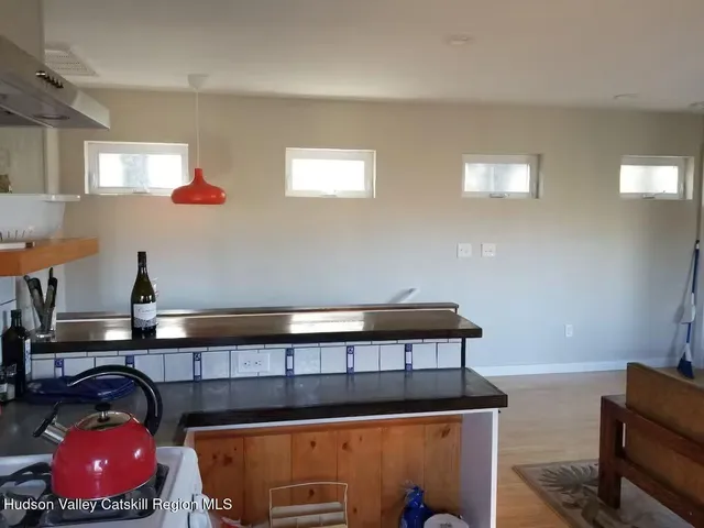 a room with furniture