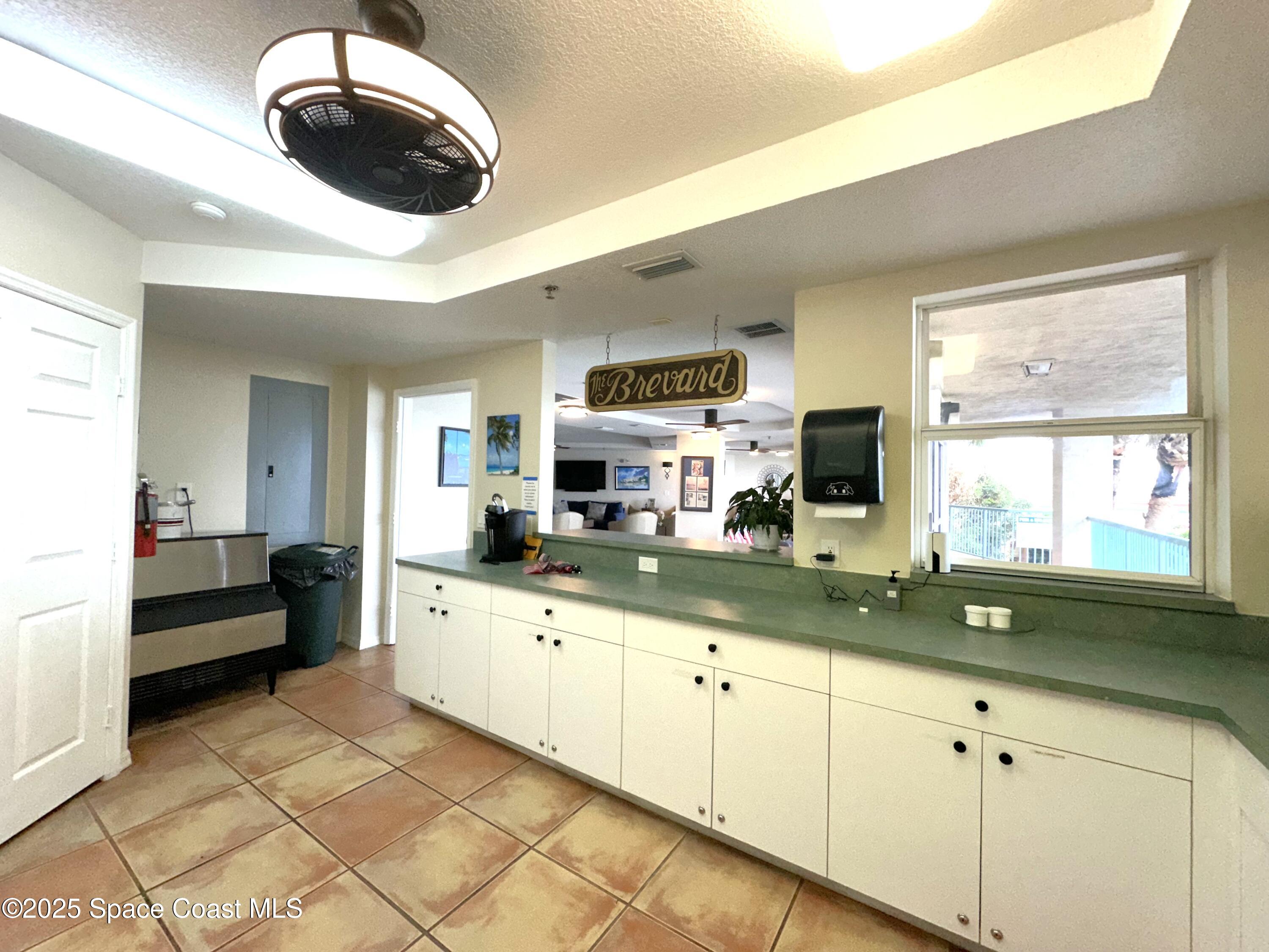 102 Riverside Drive, Unit B503 Cocoa, FL 32922 - Photo 34 of 50 Oleander Pointe Clubhouse Kitchen
