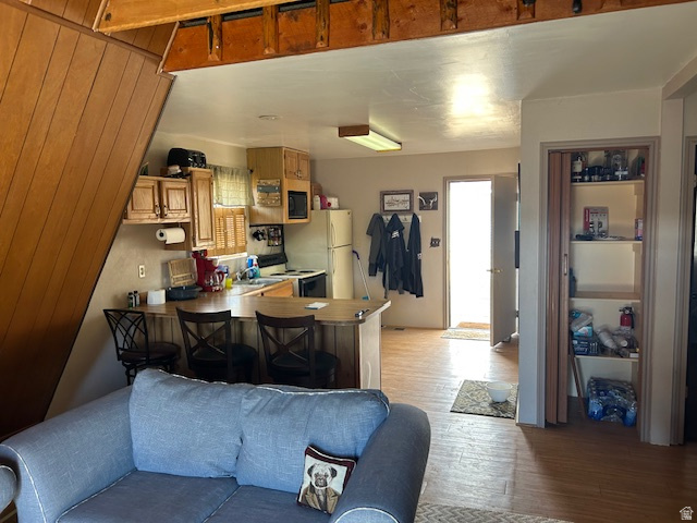 45720 Airport Road Fruitland, UT 84027 - Photo 3 of 22 Living room with light wood-type flooring