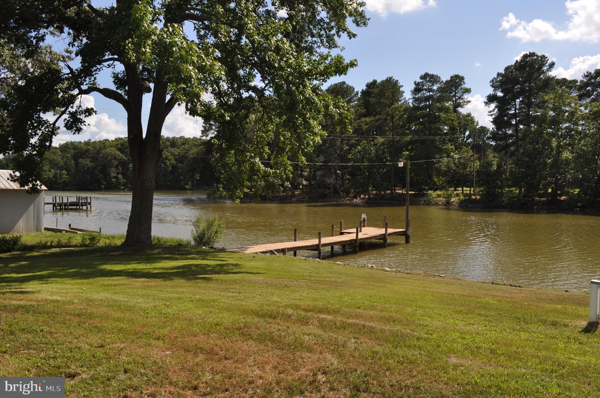 116 Bluebird Road Hague, VA 22469 - Photo 9 of 38 Yard view of dock