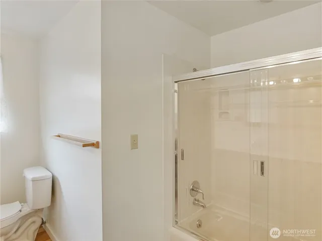 a view of a wooden deck