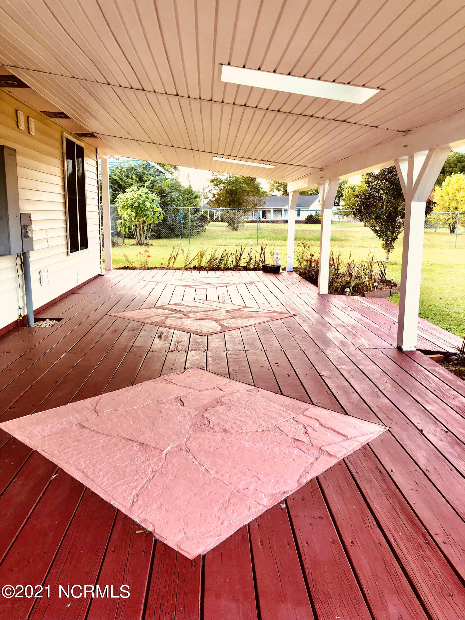 391 Jack Dale Road Wallace, NC 28466 - Photo 3 of 15 Hudson - 391 Jack Dale Back Patio