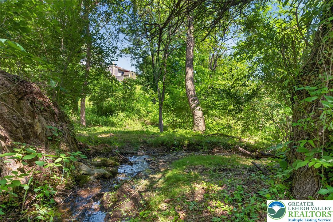 479 South 9th Street Akron, PA 17501 - Photo 32 of 33 A tranquil natural setting with a gentle stream flowing through a verdant landscape, perfect for a peaceful retreat.