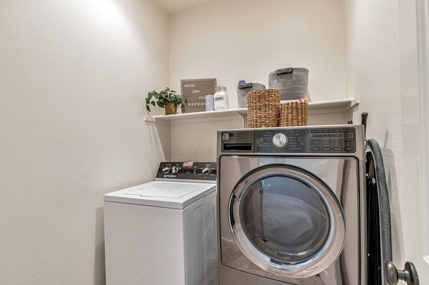 51 Koror Lane Gilroy, CA 95020 - Photo 35 of 50 a utility room with sink dryer and washer