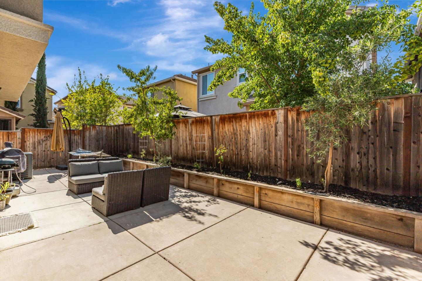 51 Koror Lane Gilroy, CA 95020 - Photo 37 of 50 a view of a backyard with sitting area