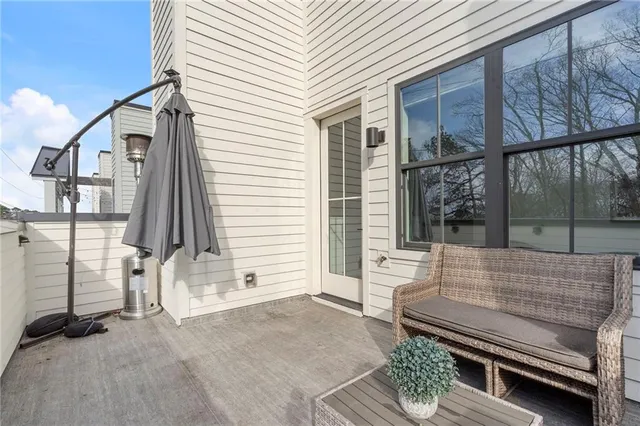 a view of outdoor space and patio