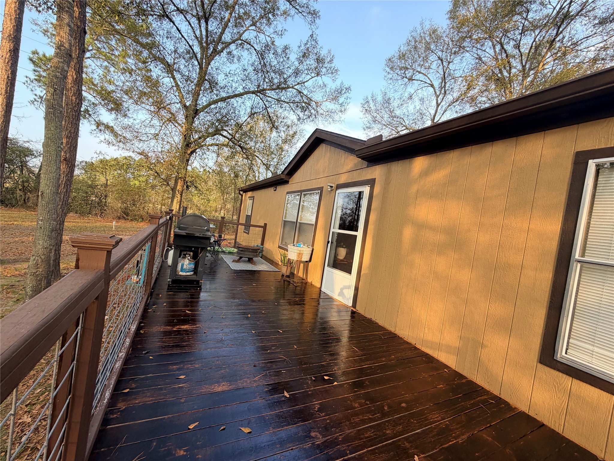 95 Westlake Road Trinity, TX 75862 - Photo 4 of 16 a view of outdoor space with deck