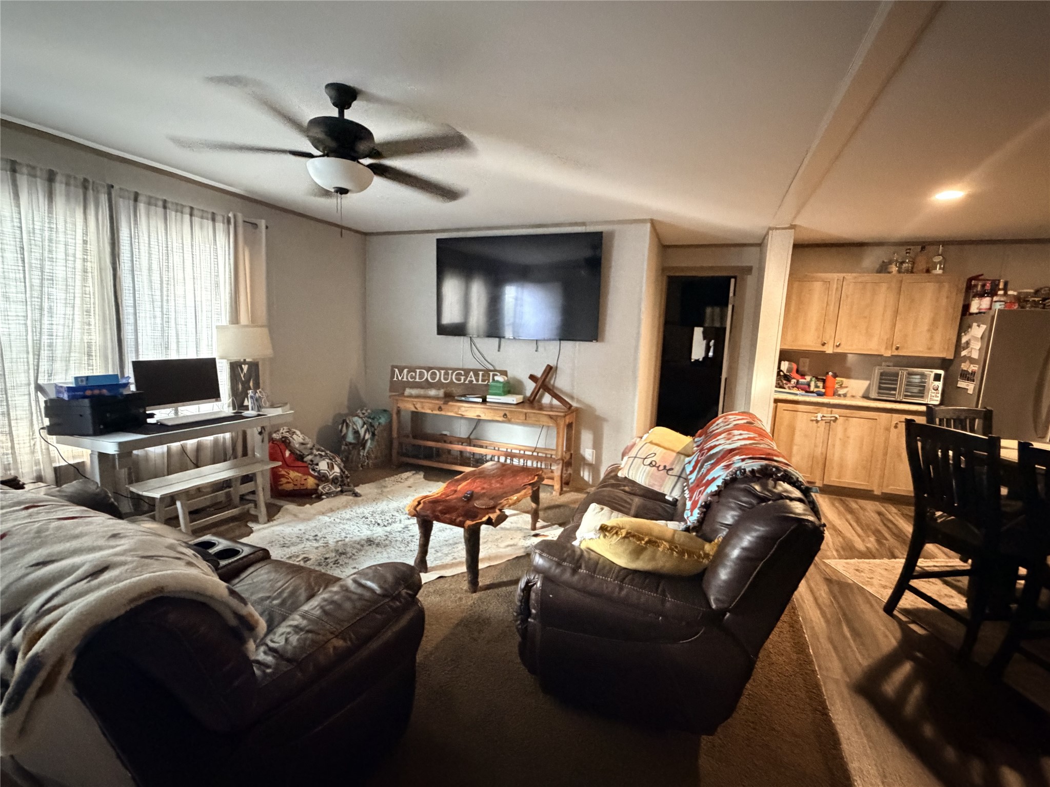 95 Westlake Road Trinity, TX 75862 - Photo 6 of 16 a living room with furniture and a flat screen tv
