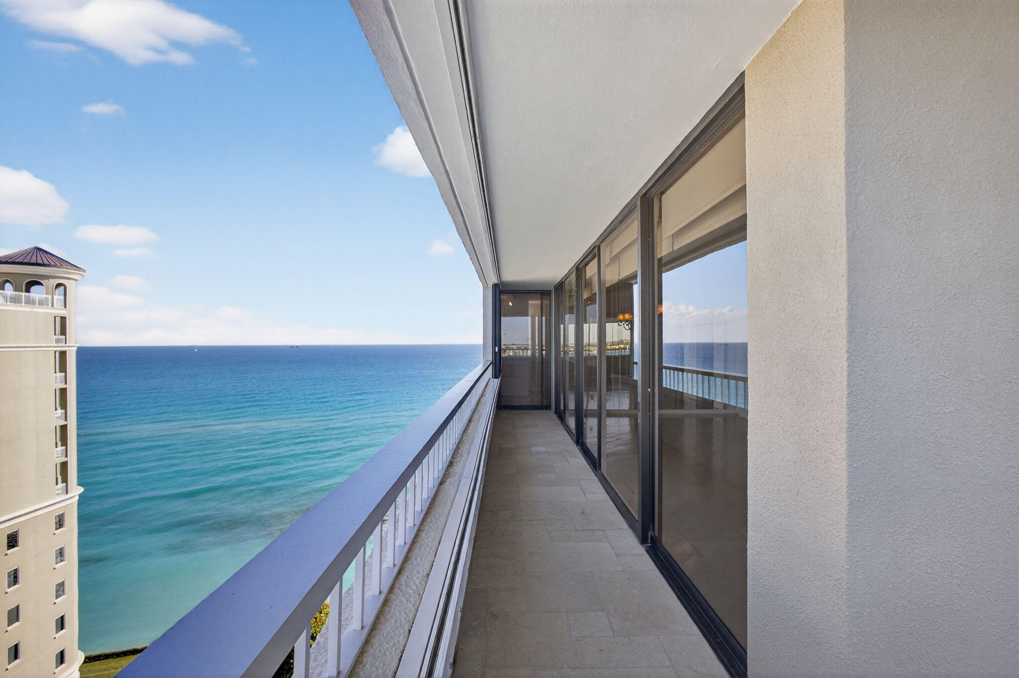 5280 North Ocean Drive, Unit 14D Riviera Beach, FL 33404 - Photo 25 of 55 a view of a balcony