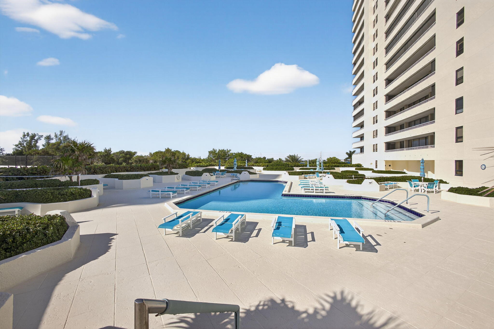 5280 North Ocean Drive, Unit 14D Riviera Beach, FL 33404 - Photo 32 of 55 a view of a lake with a terrace