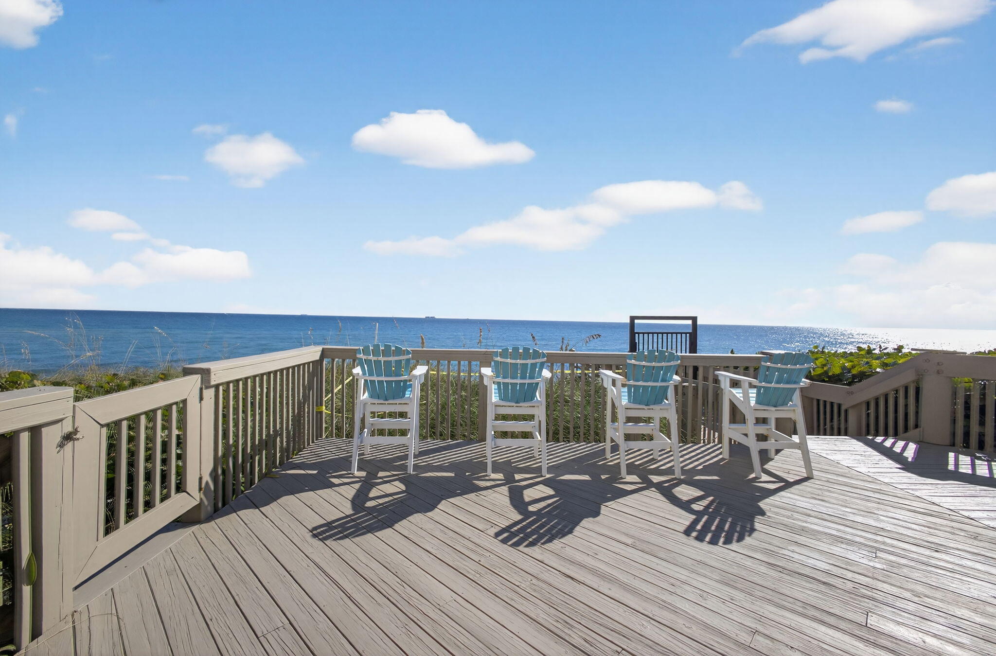 5280 North Ocean Drive, Unit 14D Riviera Beach, FL 33404 - Photo 34 of 55 a view of roof deck with patio