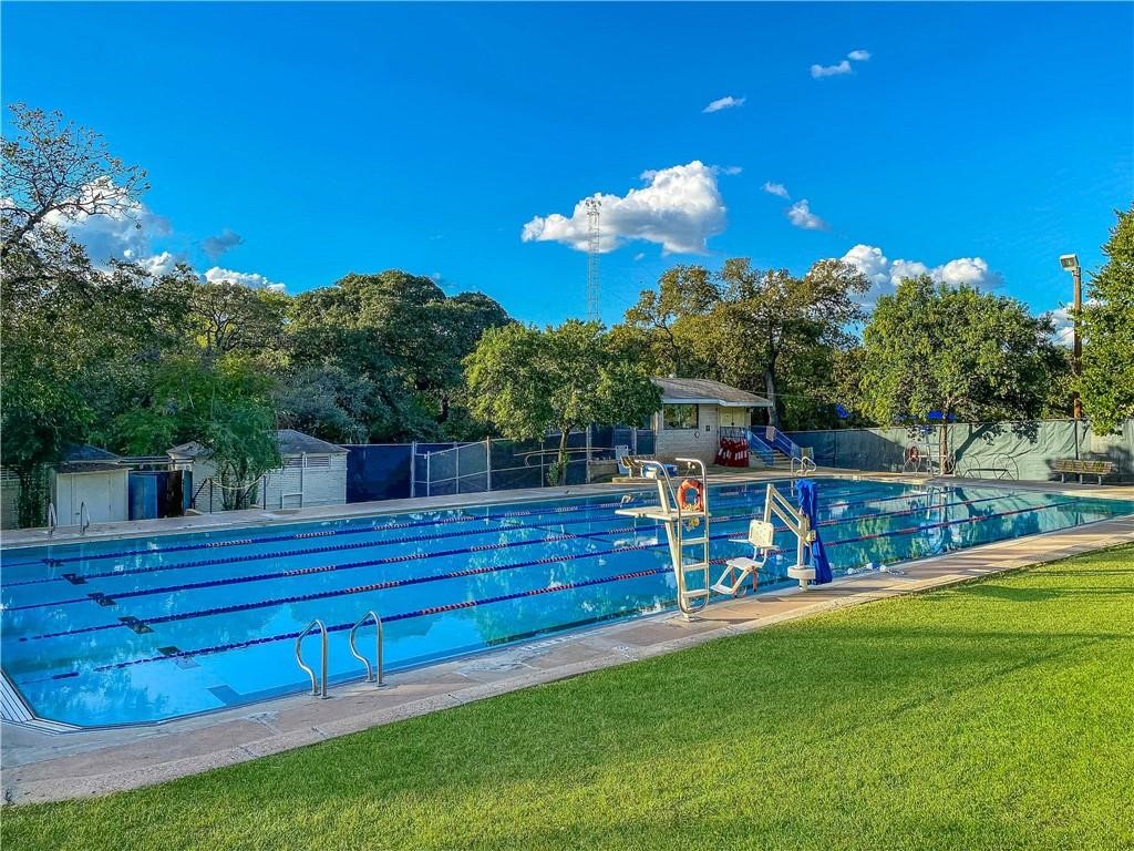 800 Rosedale Terrace, Unit B Austin, TX 78704 - Photo 27 of 40 Stacy pool is open all year and has wonderful lap lanes. It's one block away!