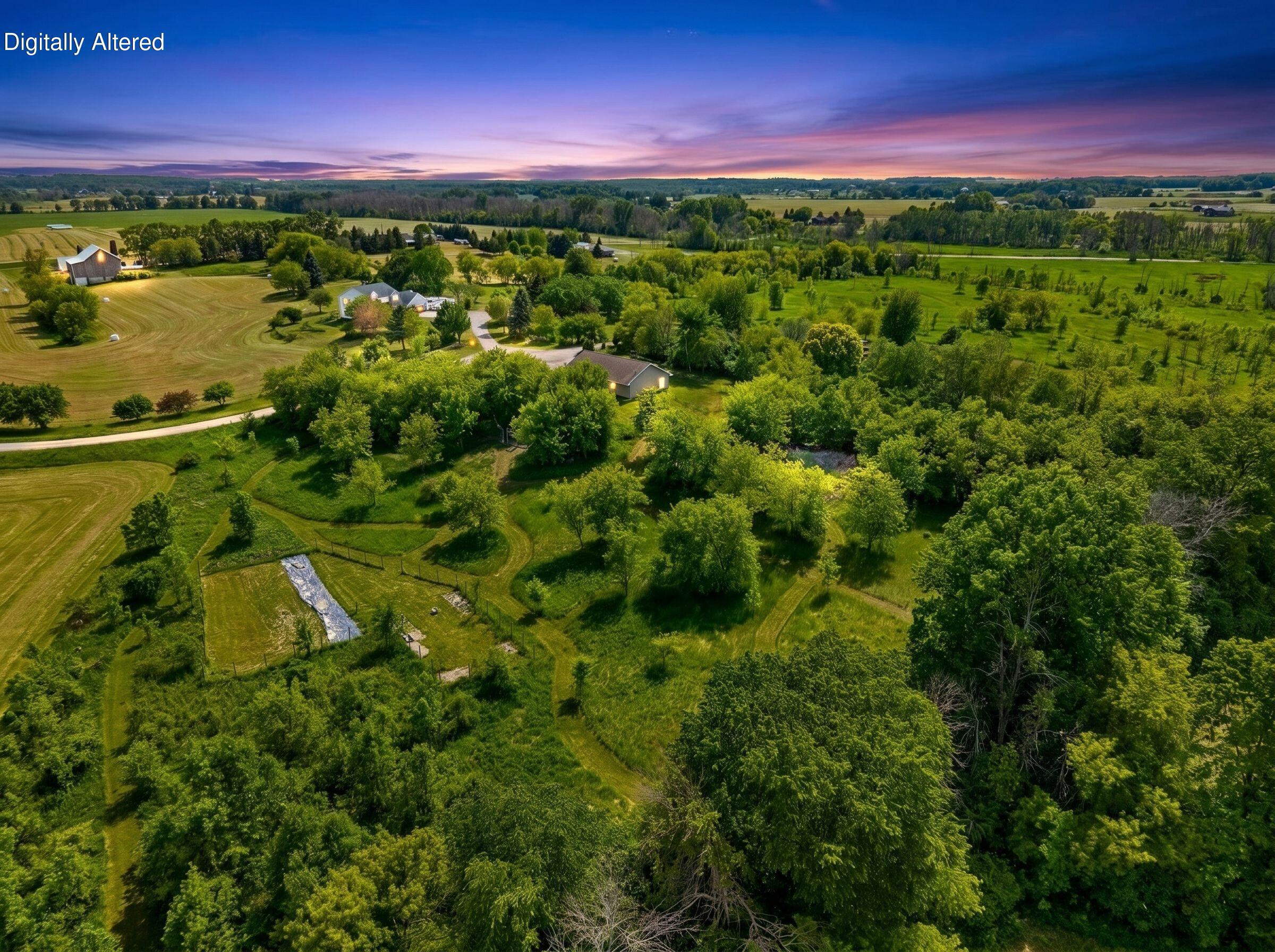 N3176 River Springs Road Chilton, WI 53014 - Photo 40 of 42 Aerial