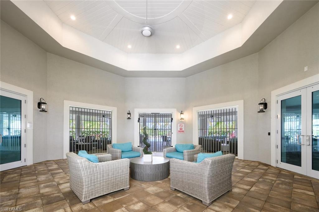 28310 Captiva Shell Loop Bonita Springs, FL 34135 - Photo 32 of 44 View of patio / terrace featuring french doors and outdoor furniture