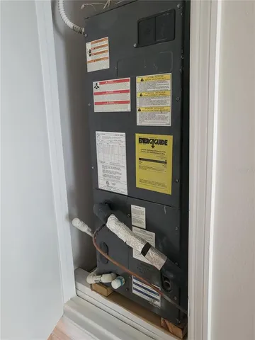 a view of a chairs and table in the patio