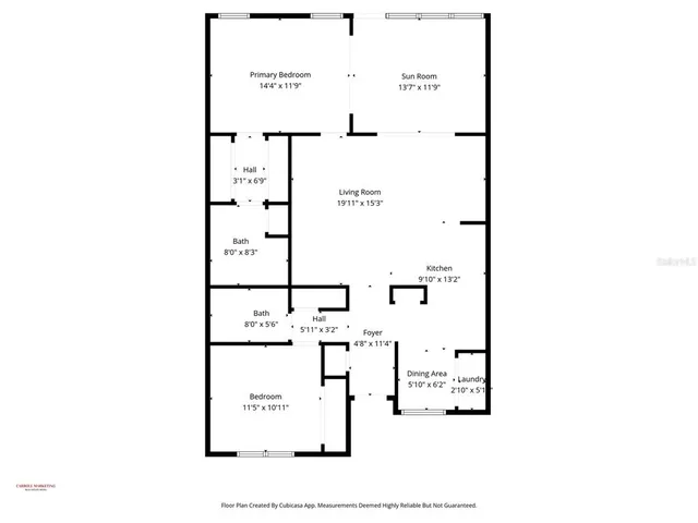 a picture of a floor plan