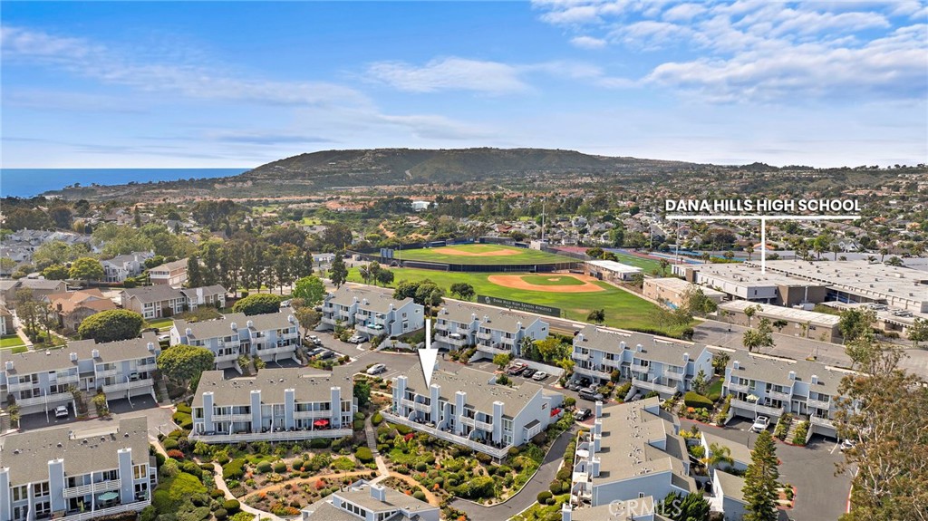24592 Harbor View Drive, Unit B Dana Point, CA 92629 - Photo 31 of 33 an aerial view of a city with lots of residential buildings