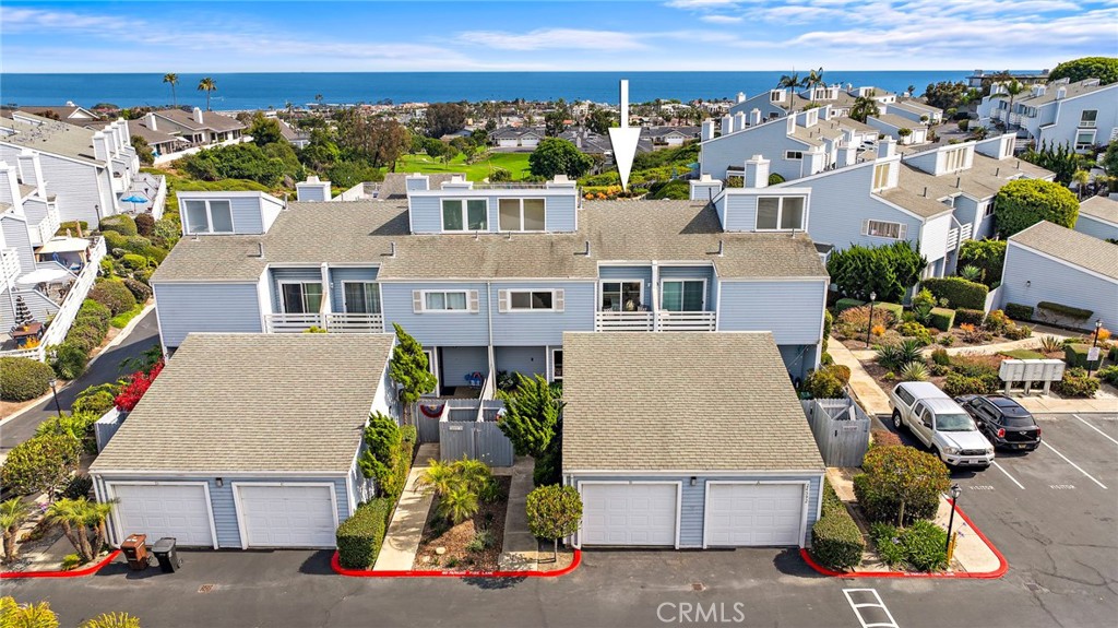 24592 Harbor View Drive, Unit B Dana Point, CA 92629 - Photo 33 of 33 an aerial view of residential houses with outdoor space and parking
