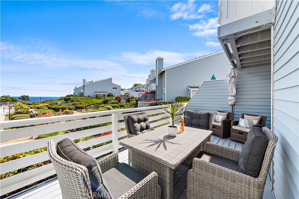 24592 Harbor View Drive, Unit B Dana Point, CA 92629 - Photo 6 of 33 a view of city from balcony with seating space