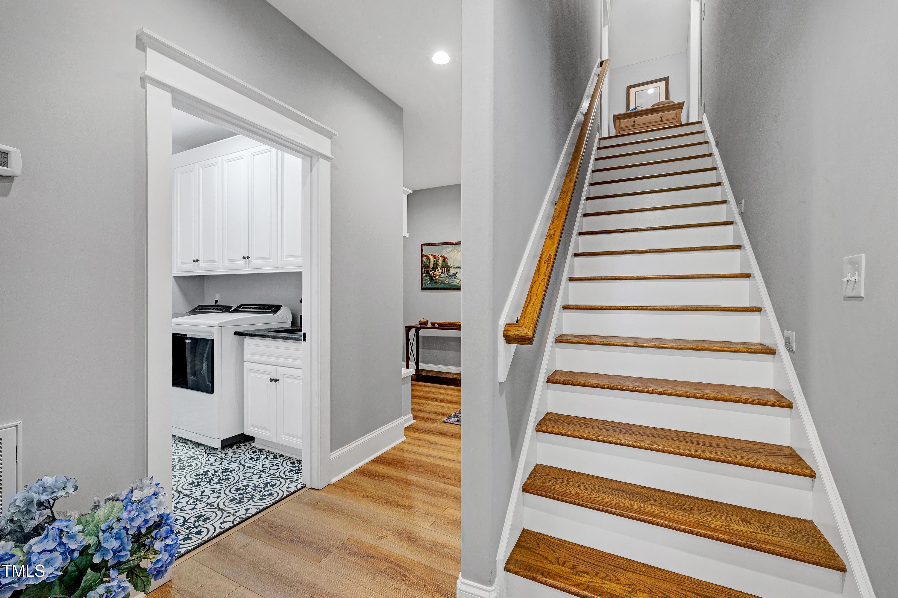 5859 Vicksboro Road Henderson, NC 27537 - Photo 43 of 65 a view of entryway and hall with wooden floor