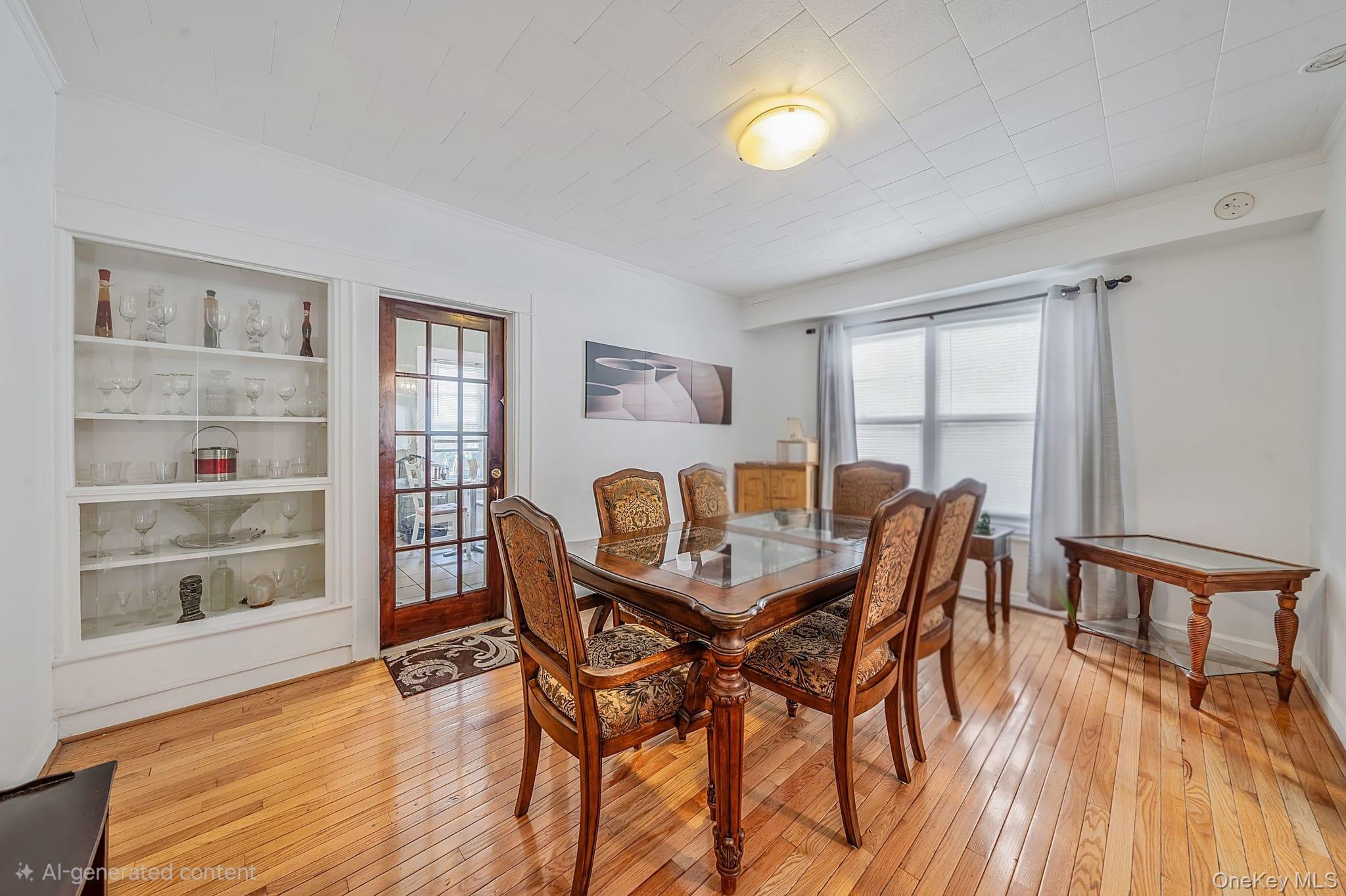 93-20 92nd Avenue Queens, NY 11421 - Photo 7 of 21 a view of a dining room with furniture and wooden floor