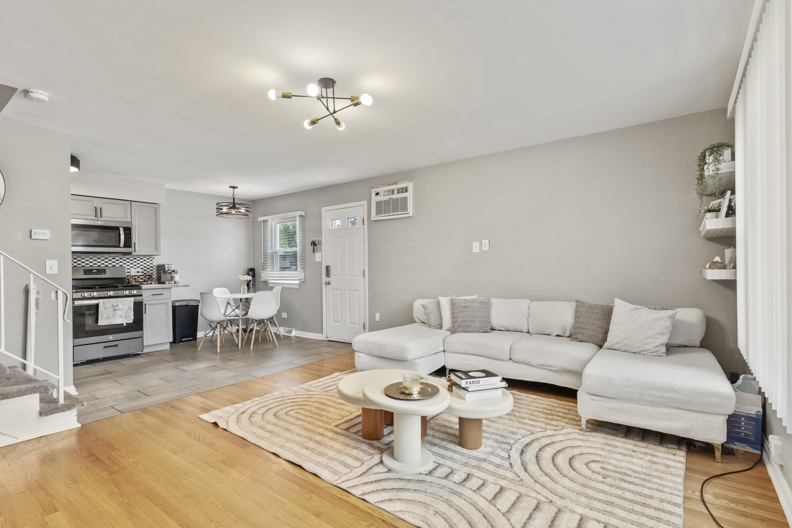 400 North Addison Road Villa Park, IL 60181 - Photo 6 of 21 a living room with furniture and wooden floor