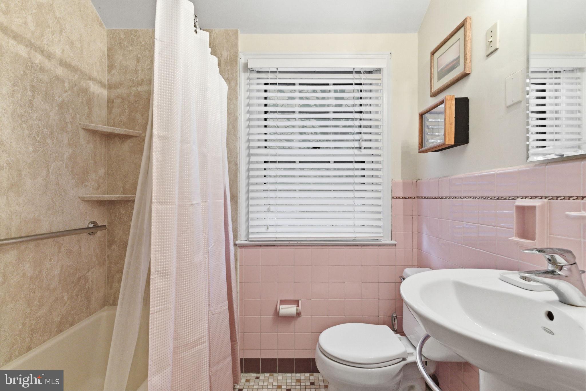 416 Rices Mill Road Wyncote, PA 19095 - Photo 35 of 60 a bathroom with a sink a toilet and shower