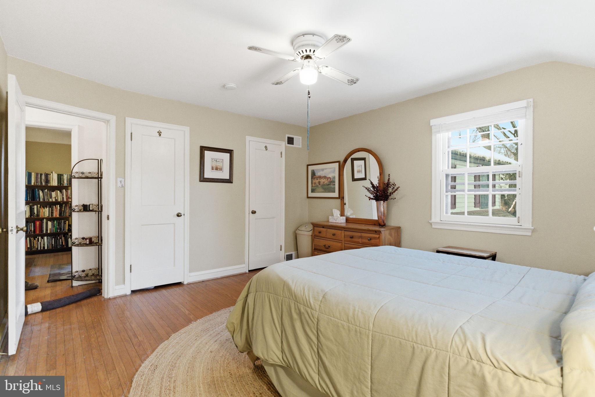 416 Rices Mill Road Wyncote, PA 19095 - Photo 43 of 60 a bedroom with a large bed and a window