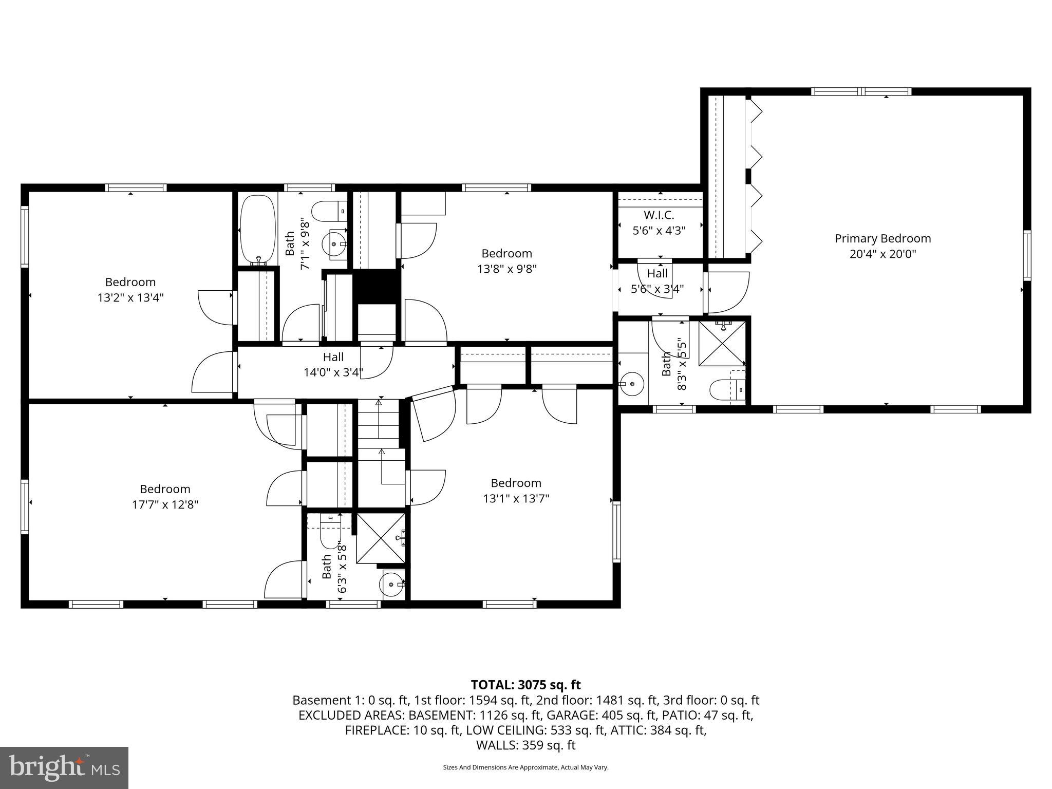416 Rices Mill Road Wyncote, PA 19095 - Photo 60 of 60 2nd Floor Plans