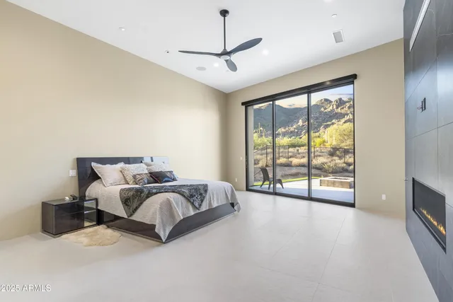 a view of entryway room and bedroom