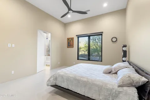 a view of a swimming pool with a yard