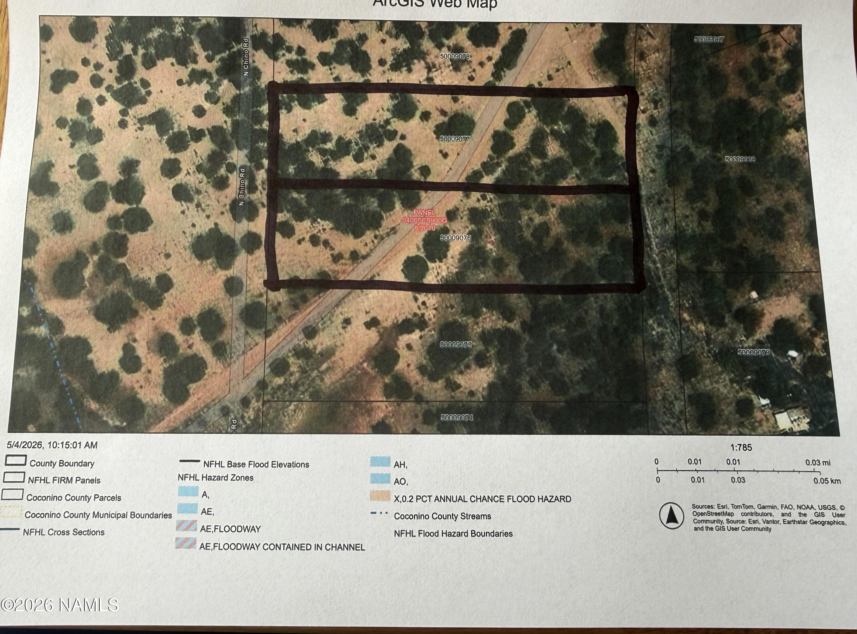 12581 North Chino Road Williams, AZ 86046 - Photo 2 of 15 12581,12561 plot map