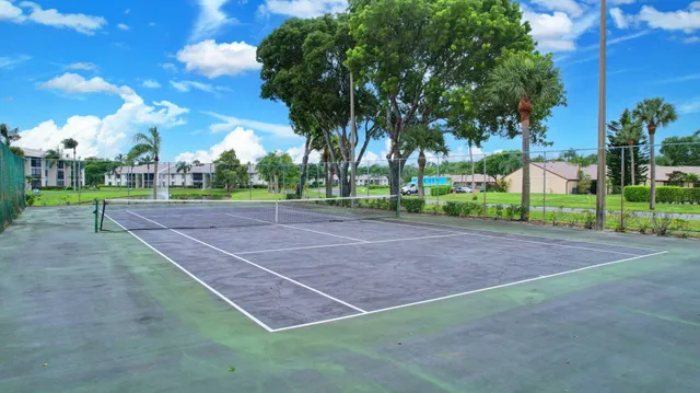 a view of a basketball court