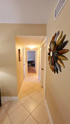 a view of a room with a barbeque