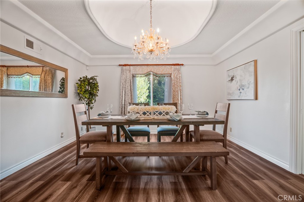 1136 Columbia Road Arcadia, CA 91007 - Photo 23 of 50 a view of a a dining room with furniture window and wooden floor