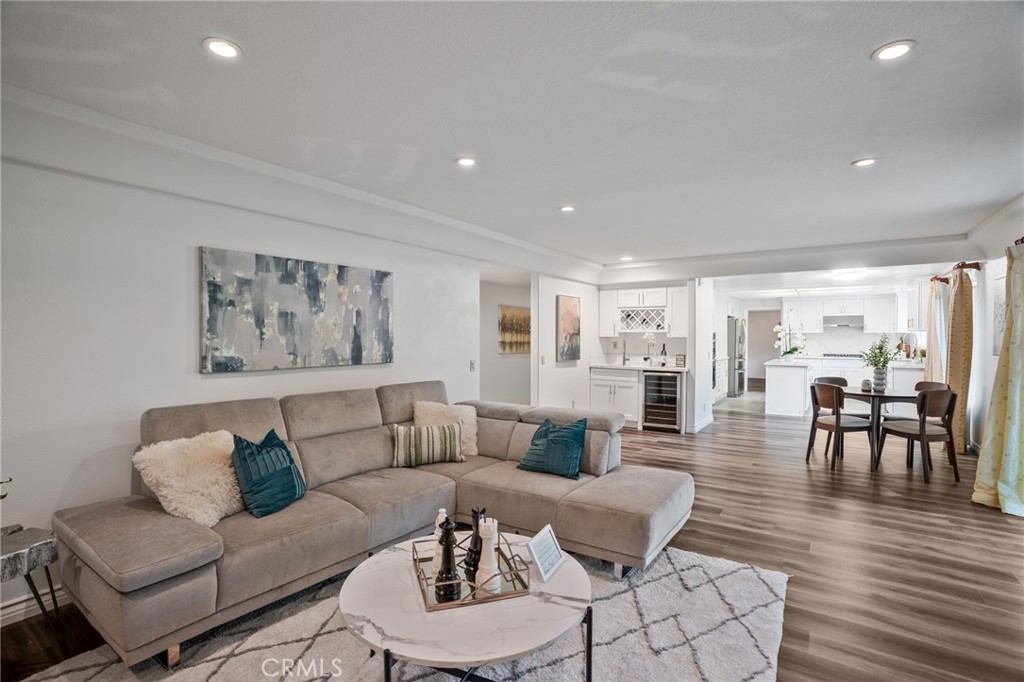 1136 Columbia Road Arcadia, CA 91007 - Photo 35 of 50 a living room with furniture and wooden floor