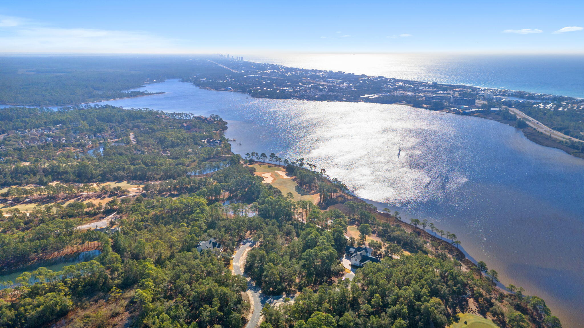 1406 Southern Point Court, Unit BXII23 Panama City Beach, FL 32413 - Photo 18 of 28 a view of lake and mountain