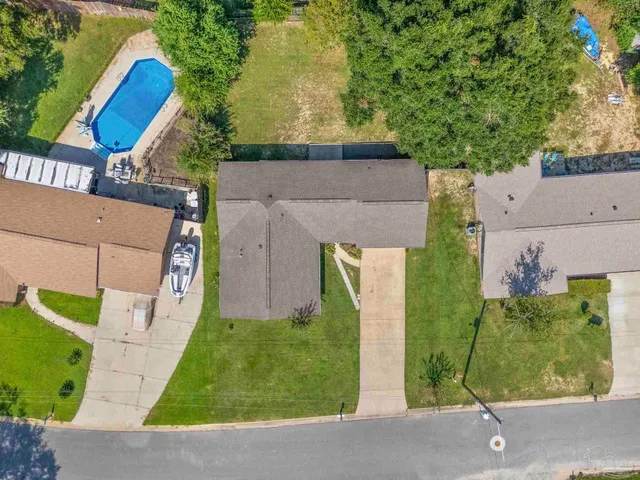 a view of a swimming pool