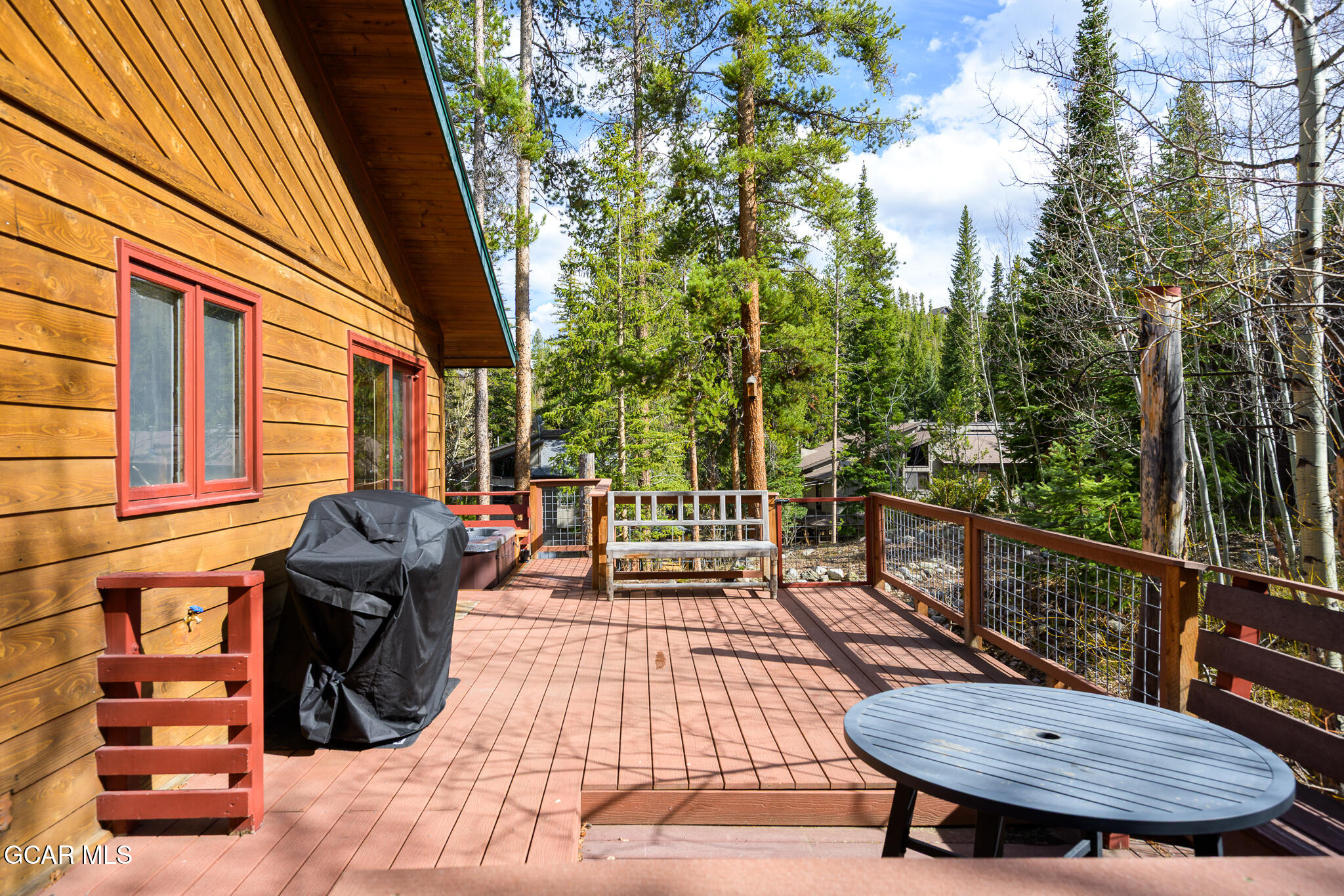 614 Vasquez Road Winter Park, CO 80482 - Photo 45 of 52 a view of a chairs and tables in the balcony