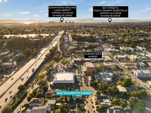 $1,098,000 | 2417 Palmetto Street, Oakland, CA 94602