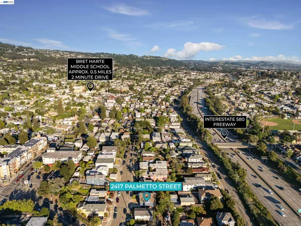 $1,098,000 | 2417 Palmetto Street, Oakland, CA 94602
