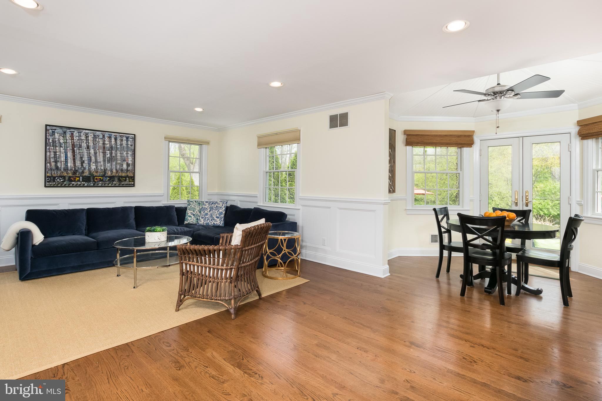 834 Princeton Kingston Road Princeton, NJ 08540 - Photo 12 of 35 Family room and breakfast area
