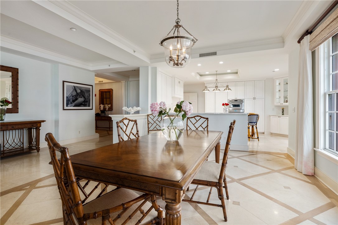 90 Beachside Drive, Unit 101 Vero Beach, FL 32963 - Photo 10 of 29 a view of a dining room and livingroom with furniture
