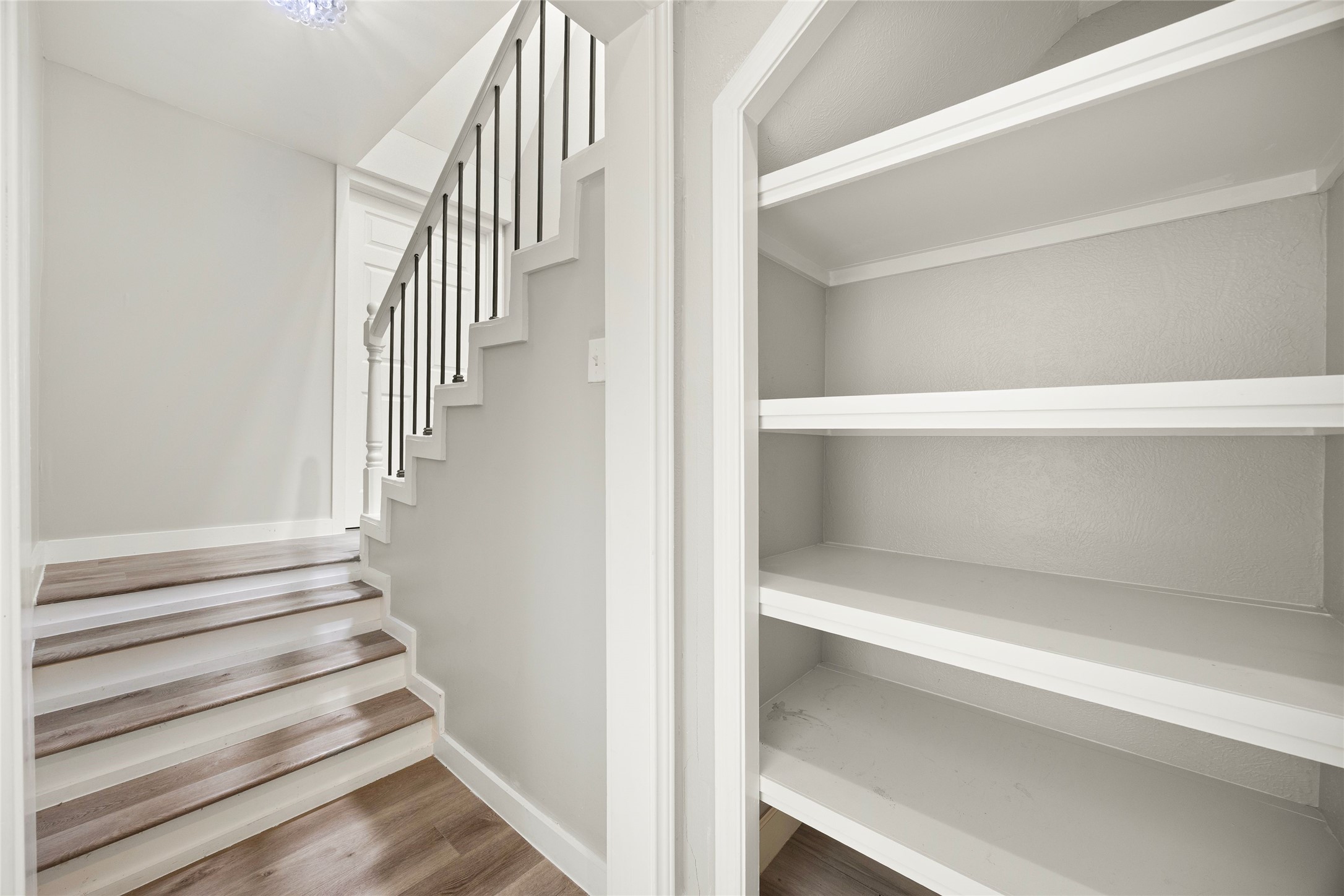 6239 Agassi Ace Court Spring, TX 77379 - Photo 15 of 19 Stairs leading to 2nd floor -- almost like it's own apartment!