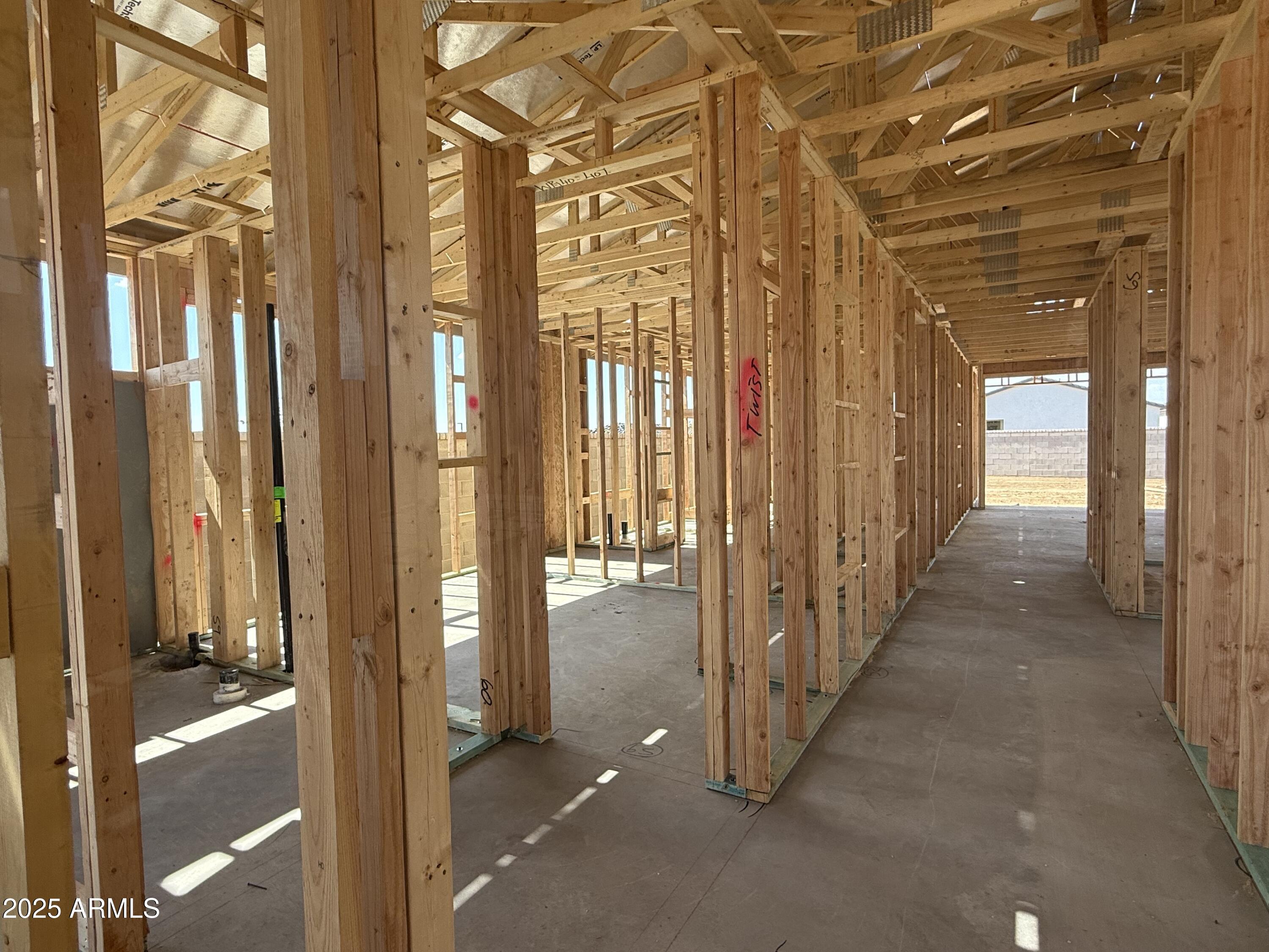 2336 Homesteaders Road San Tan Valley, AZ 85140 - Photo 4 of 38 a view of a hallway with a glass door