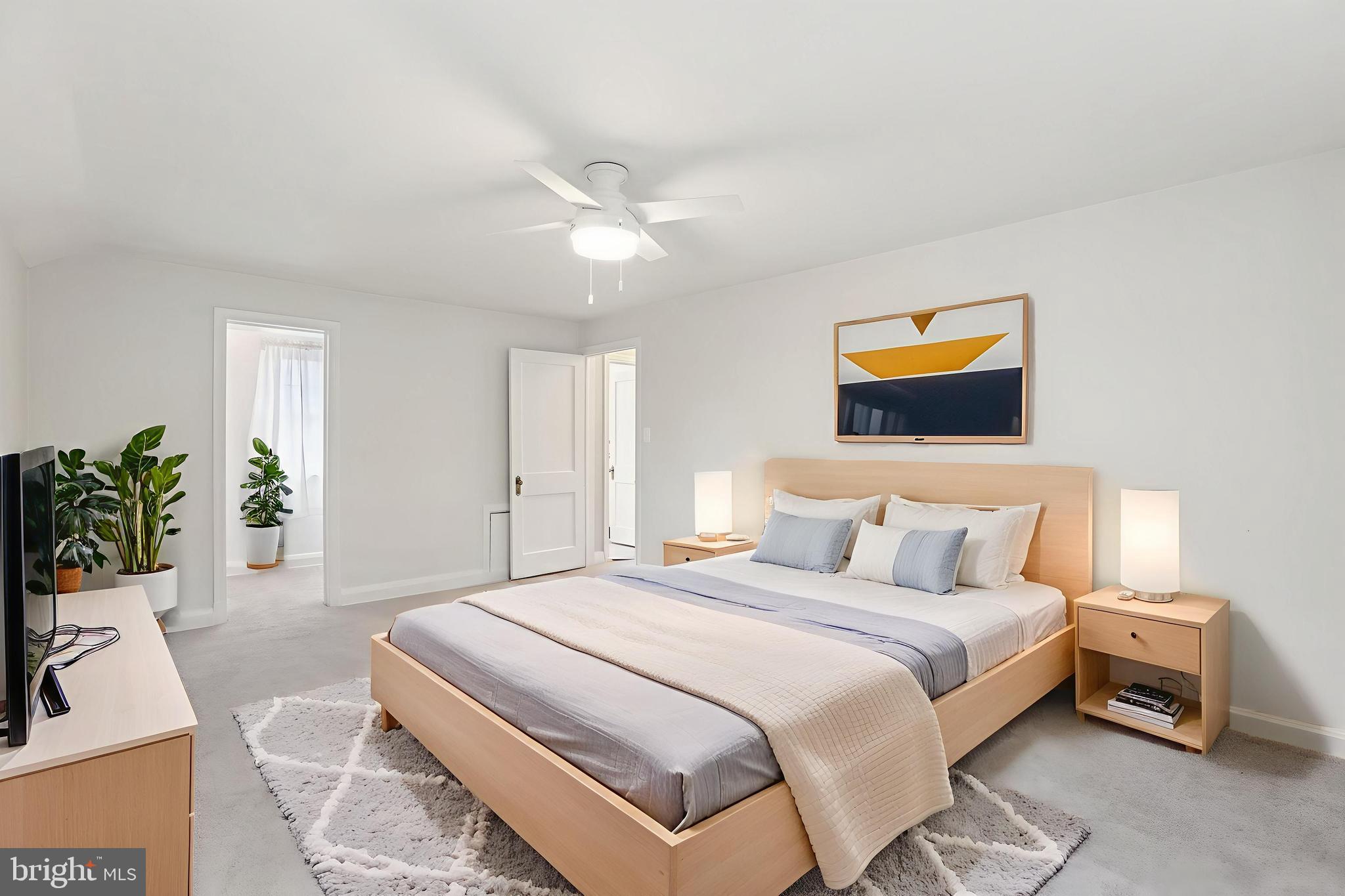 737 Howard Road Baltimore, MD 21208 - Photo 18 of 48 virtually staged photo primary bedroom